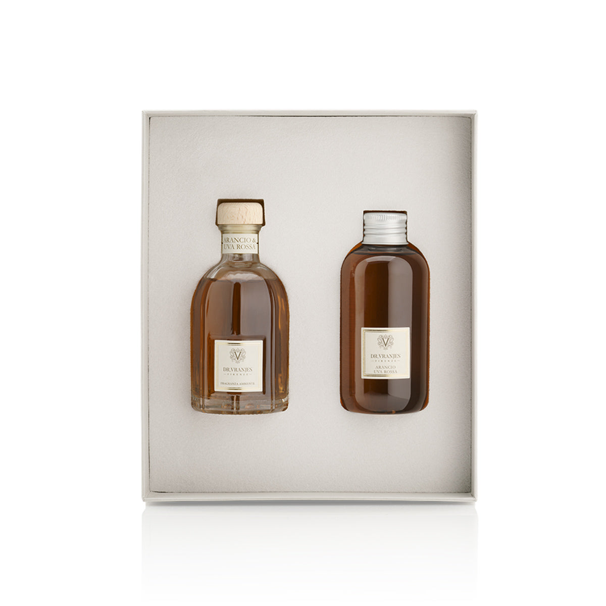Gift Box Arancio Uva Rossa 100 ml + Ricarica 150 ml