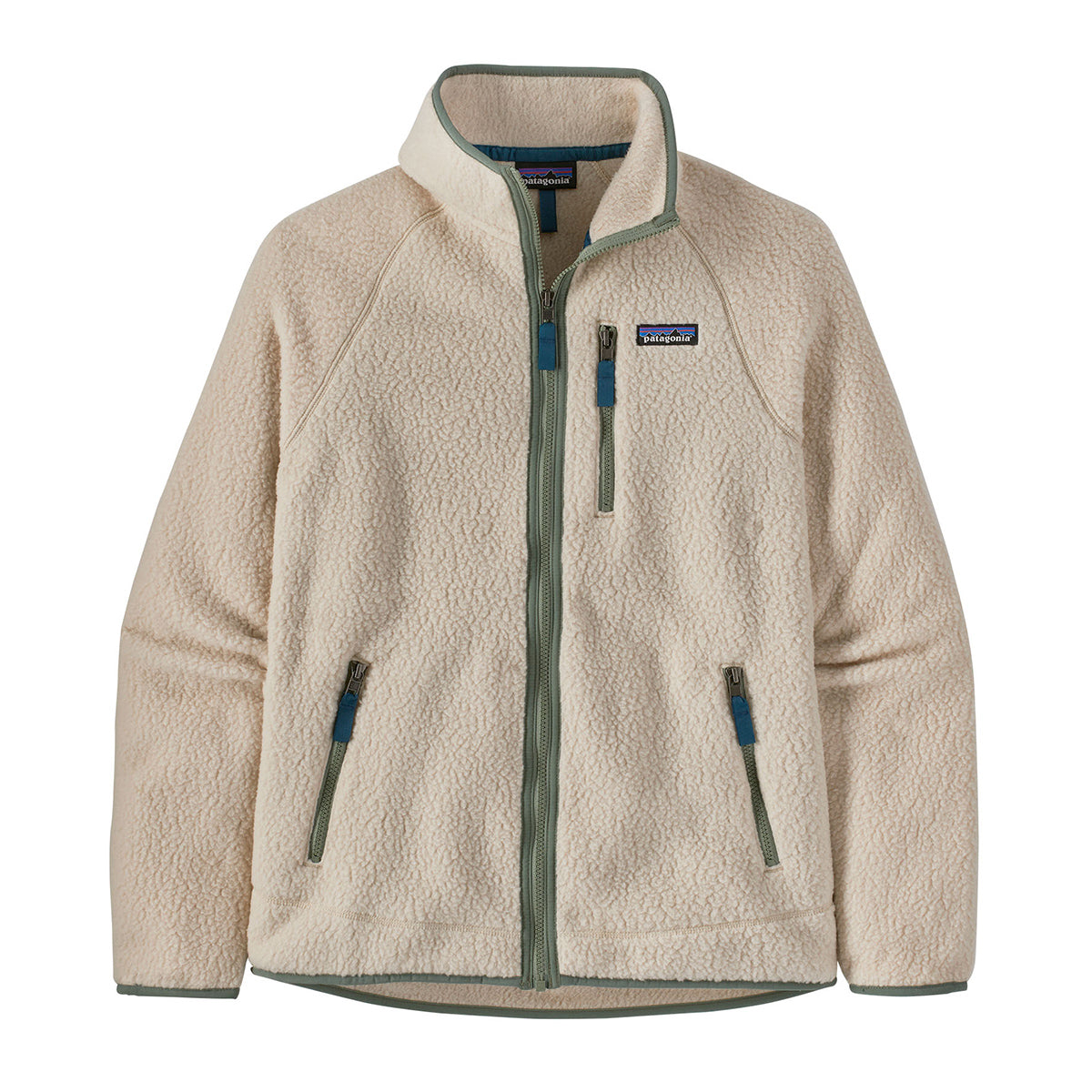 Giacca in pile Retro Fleece Dark Natural