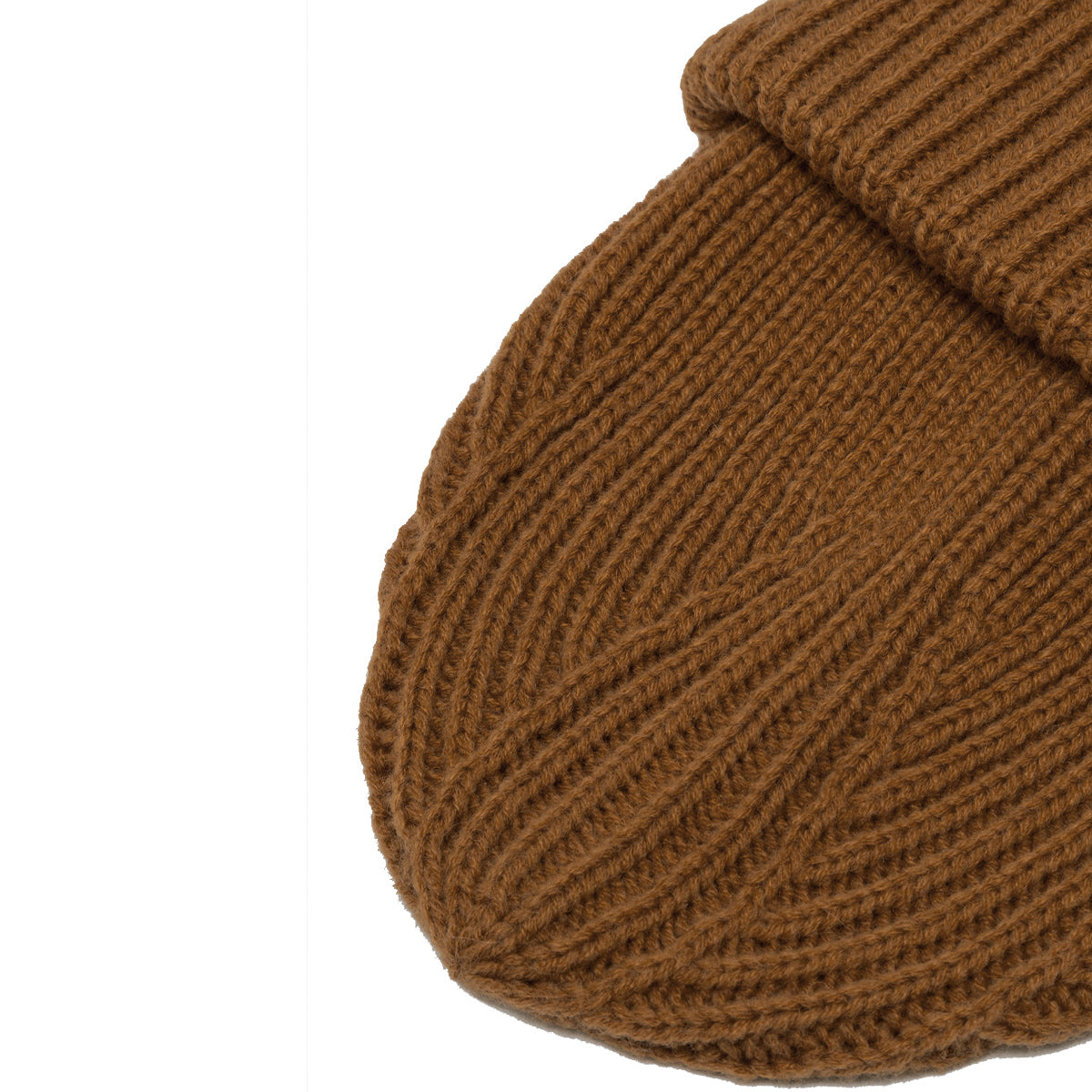 Berretto in misto lana Brown