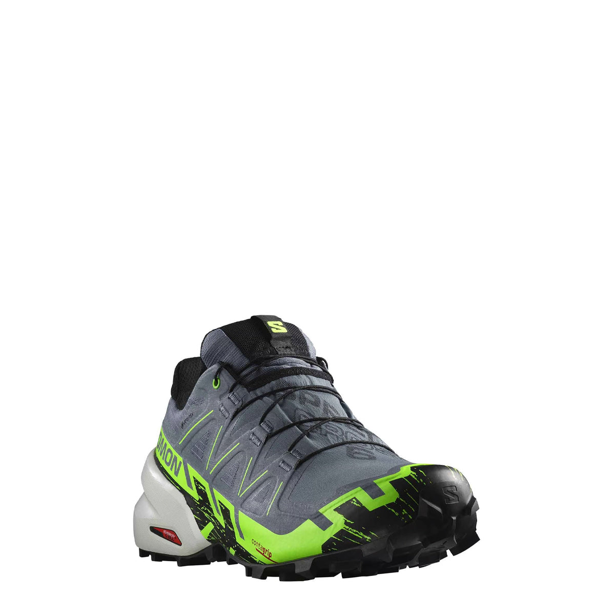 Scarpe da trail running Speedcross 6 Gore-Tex Flint Stone Green Gecko Black
