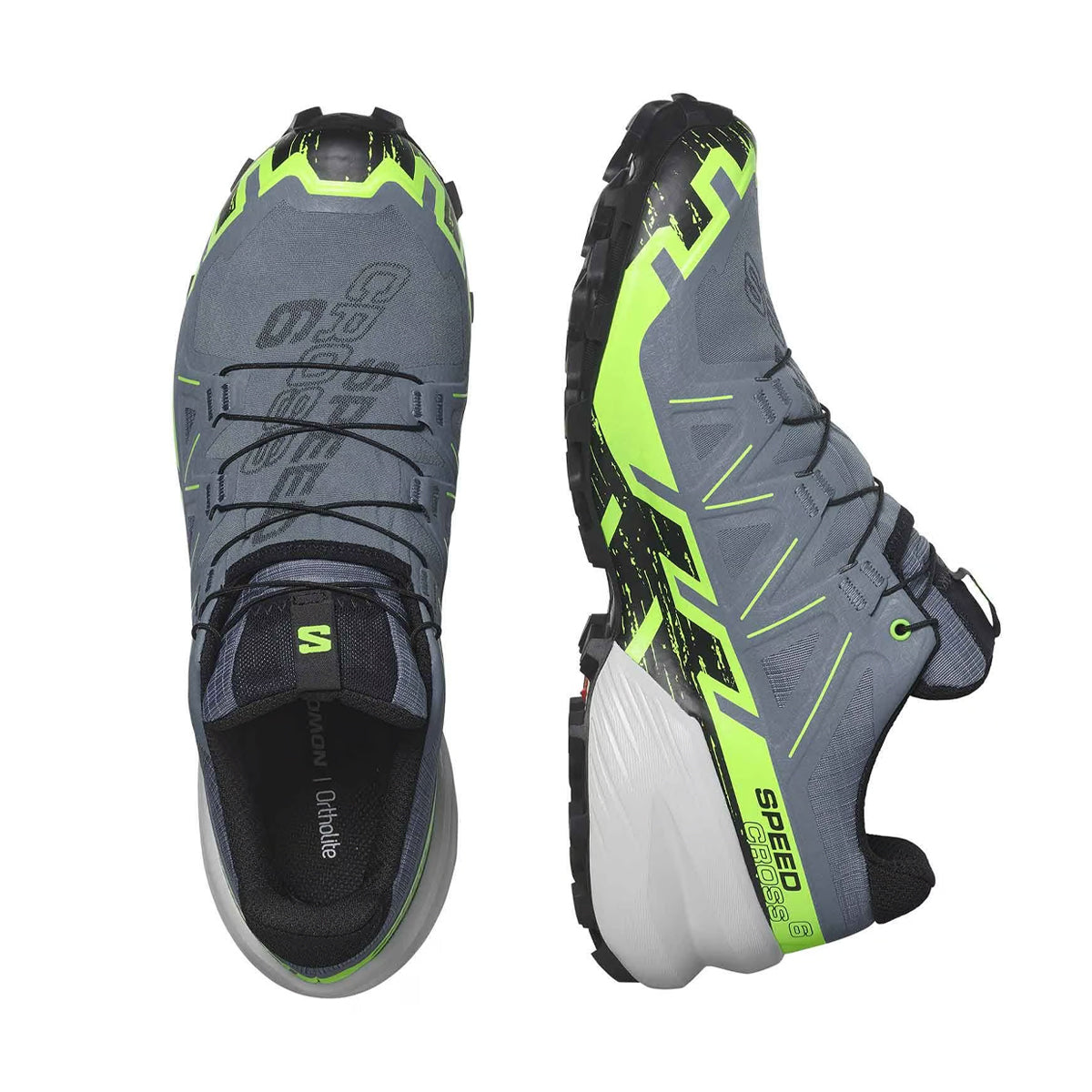 Scarpe da trail running Speedcross 6 Gore-Tex Flint Stone Green Gecko Black