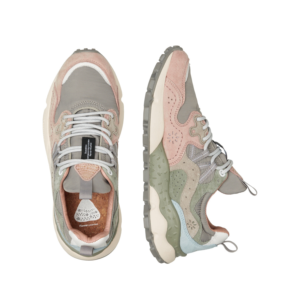 Sneakers Unisex Yamano Pink Grey