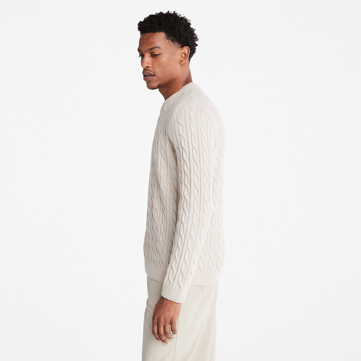 Maglione Girocollo a trecce Phillips Brook Island Fossil