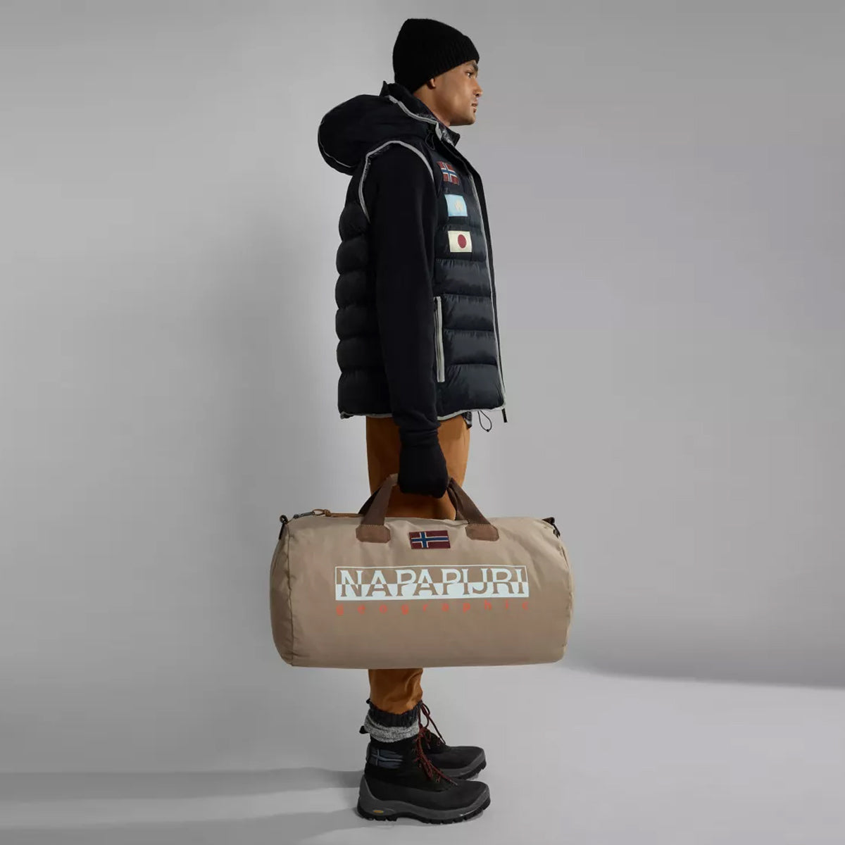 Borsone Bering Beige Stone