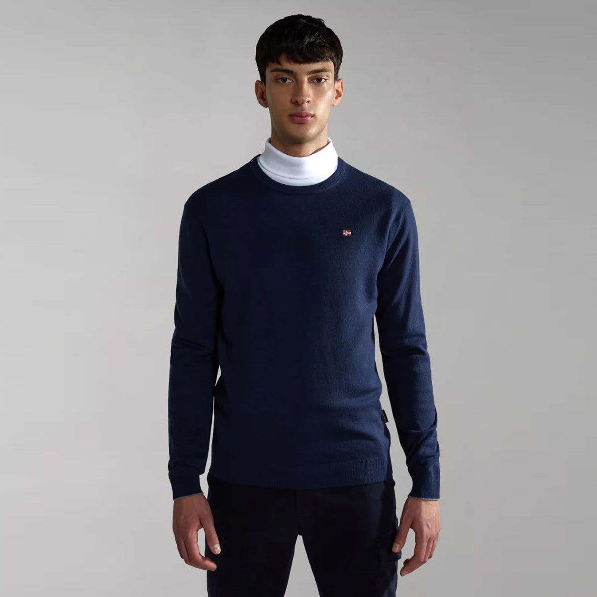 Maglione girocollo Damavand Blu Marine