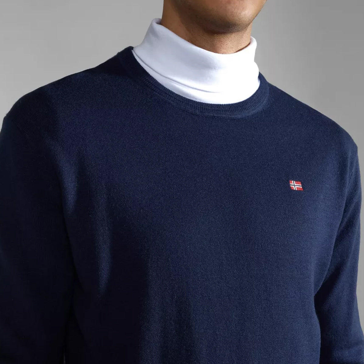 Maglione girocollo Damavand Blu Marine