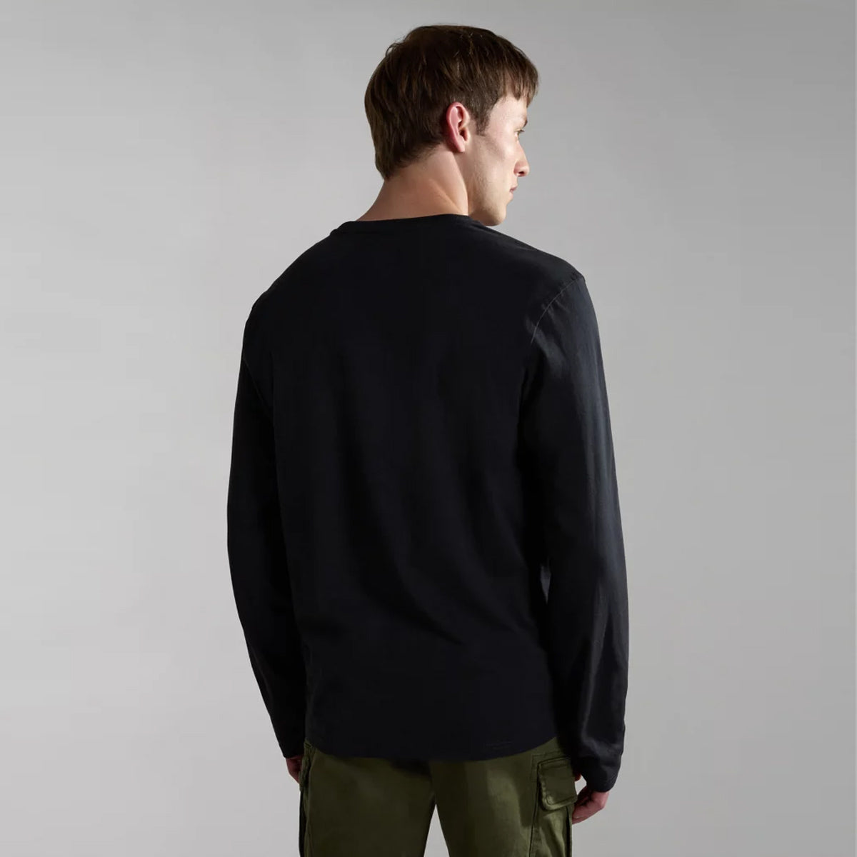T-Shirt a maniche lunghe Salis Black