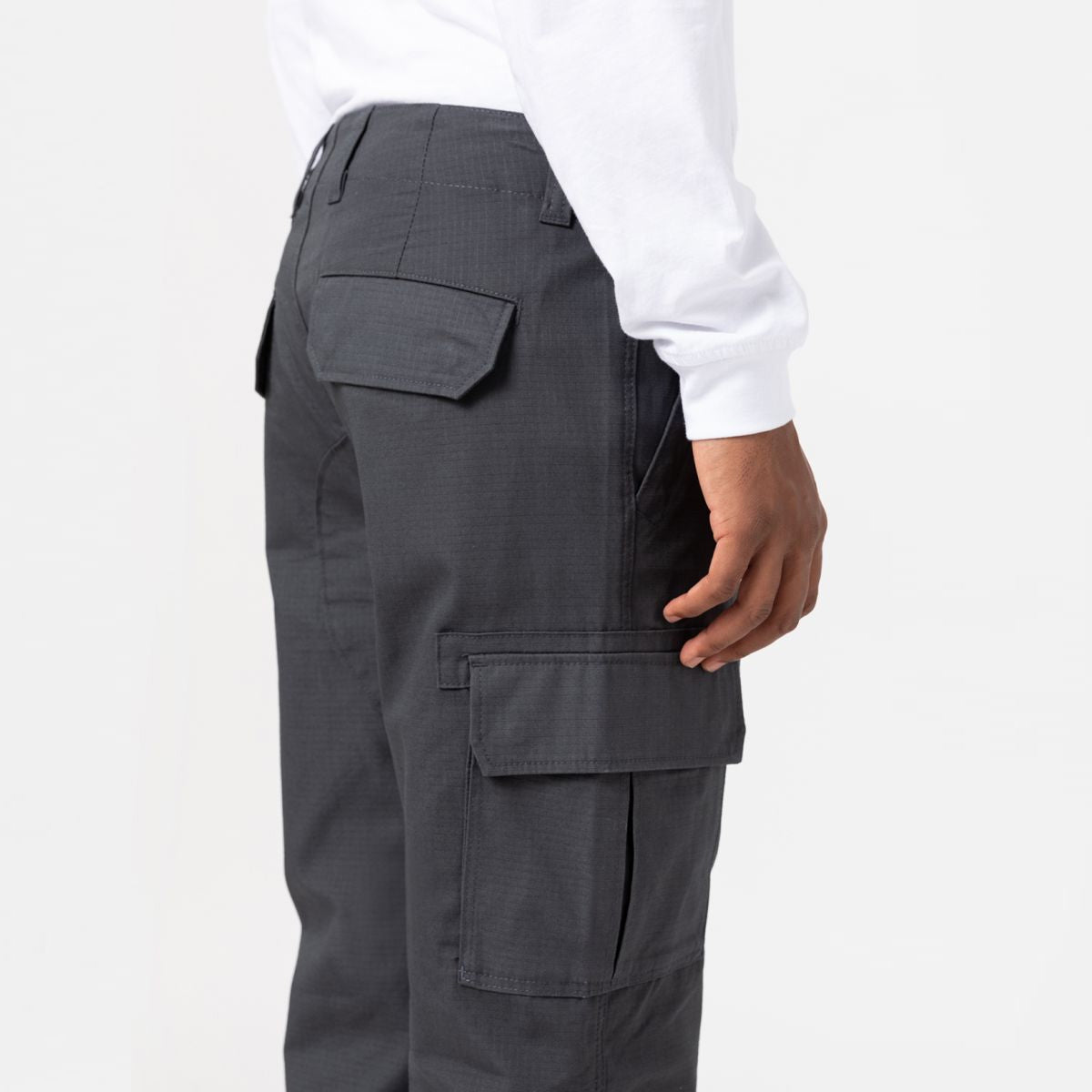 Pantaloni cargo Millerville Charcoal Grey