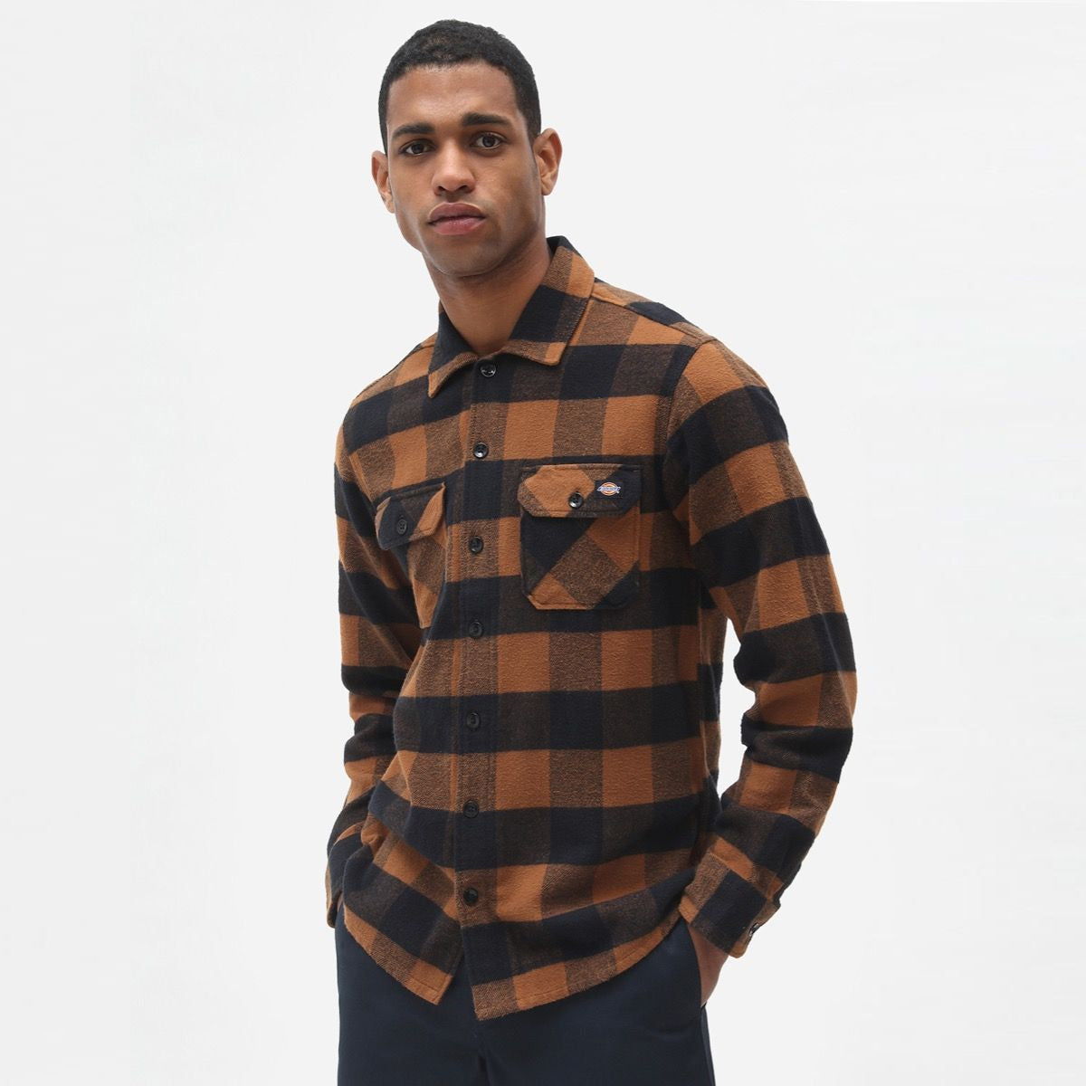 Camicia Sacramento Brown Duck