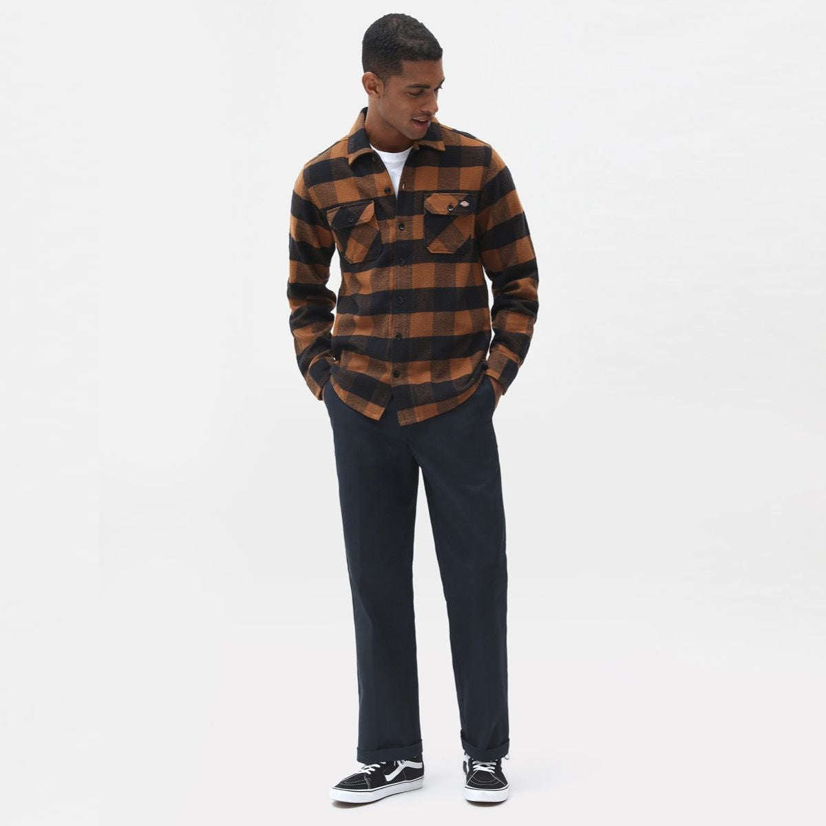 Camicia Sacramento Brown Duck