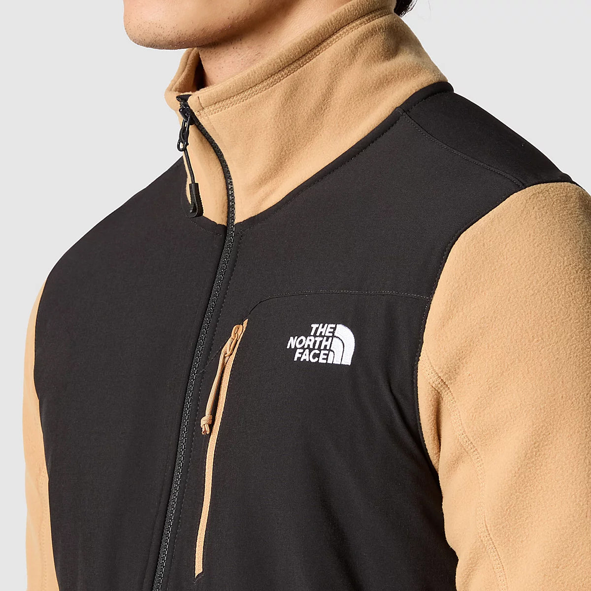 Pile con cerniera Glacier Pro Almond Butter TNF Black