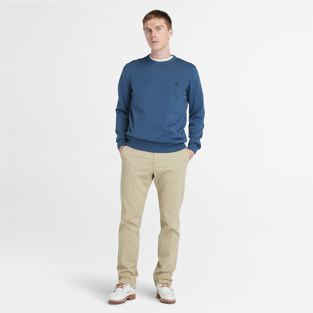 Maglione Williams River Dark Denim
