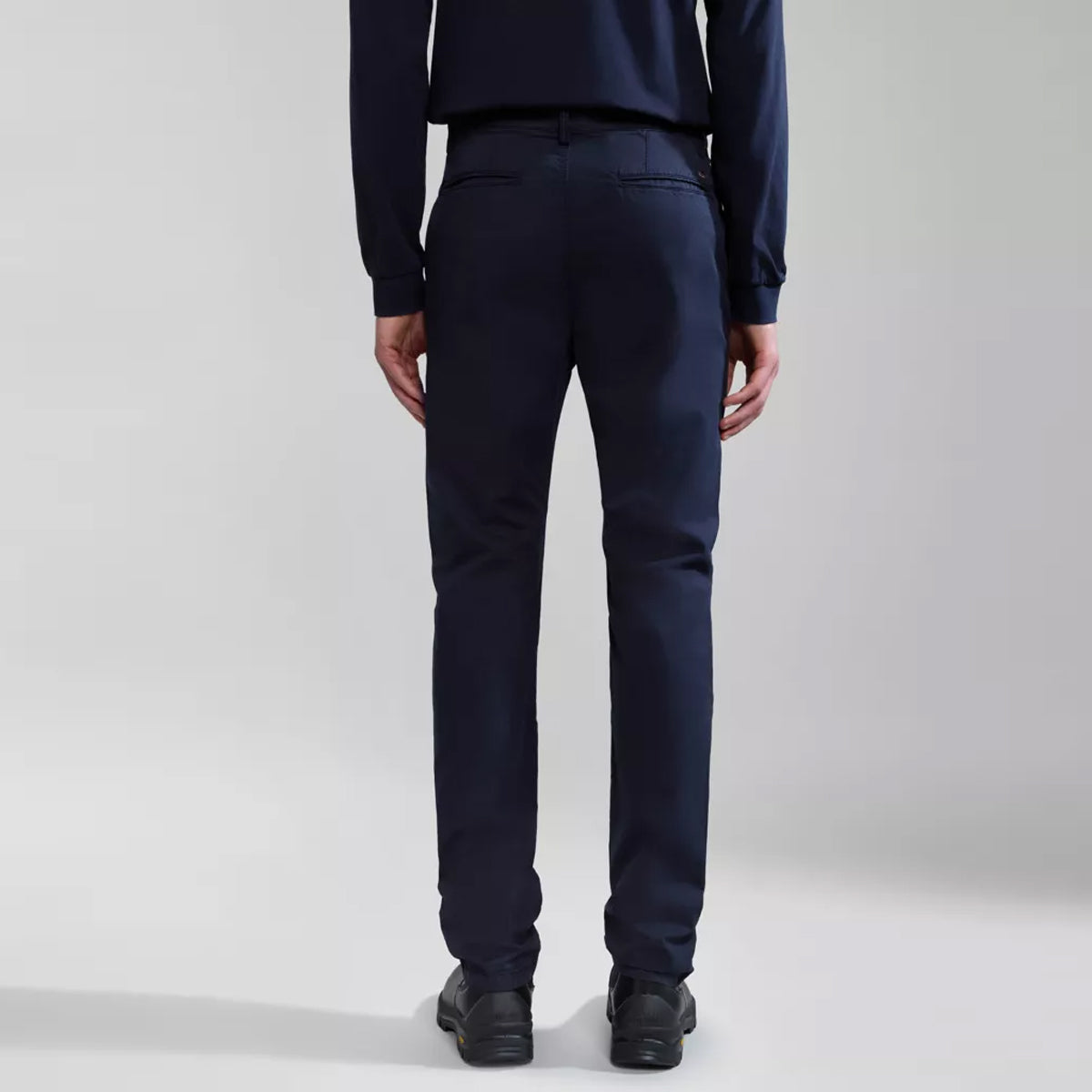 Pantaloni Chino Estivi Puyo Blu Marine
