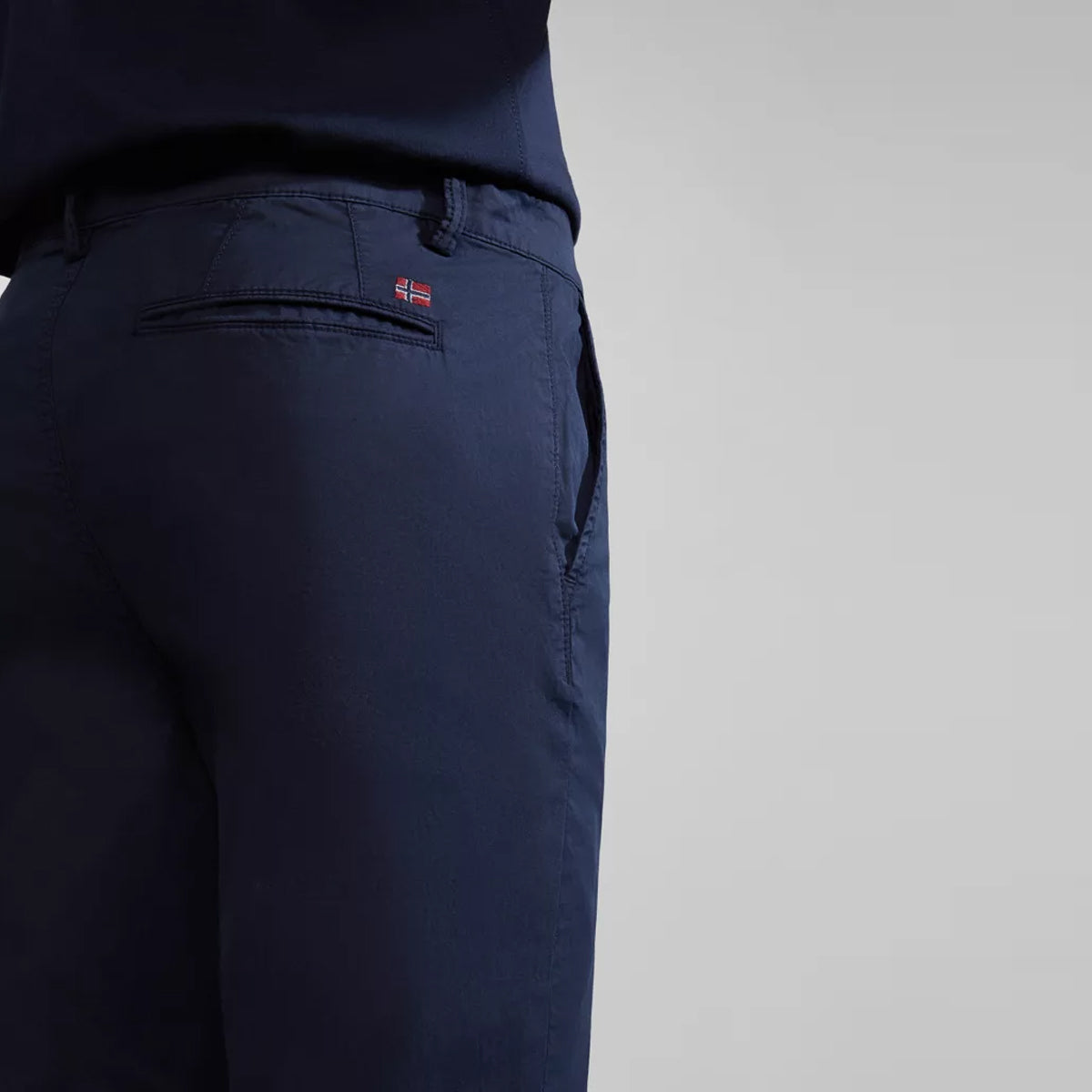 Pantaloni Chino Estivi Puyo Blu Marine