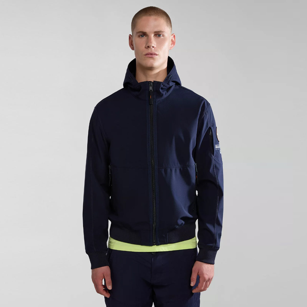 Giacca Shell Melville Blu Marine