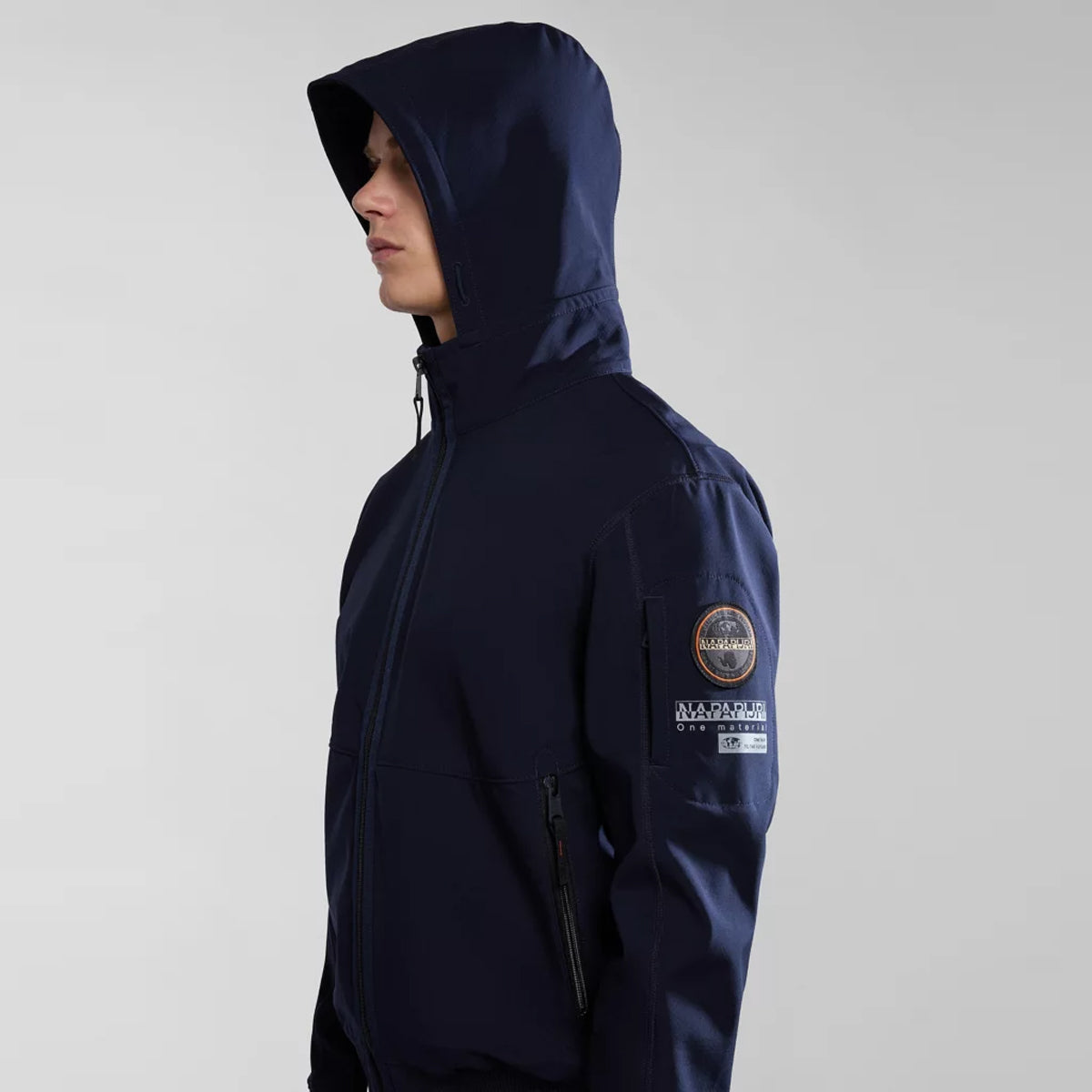 Giacca Shell Melville Blu Marine