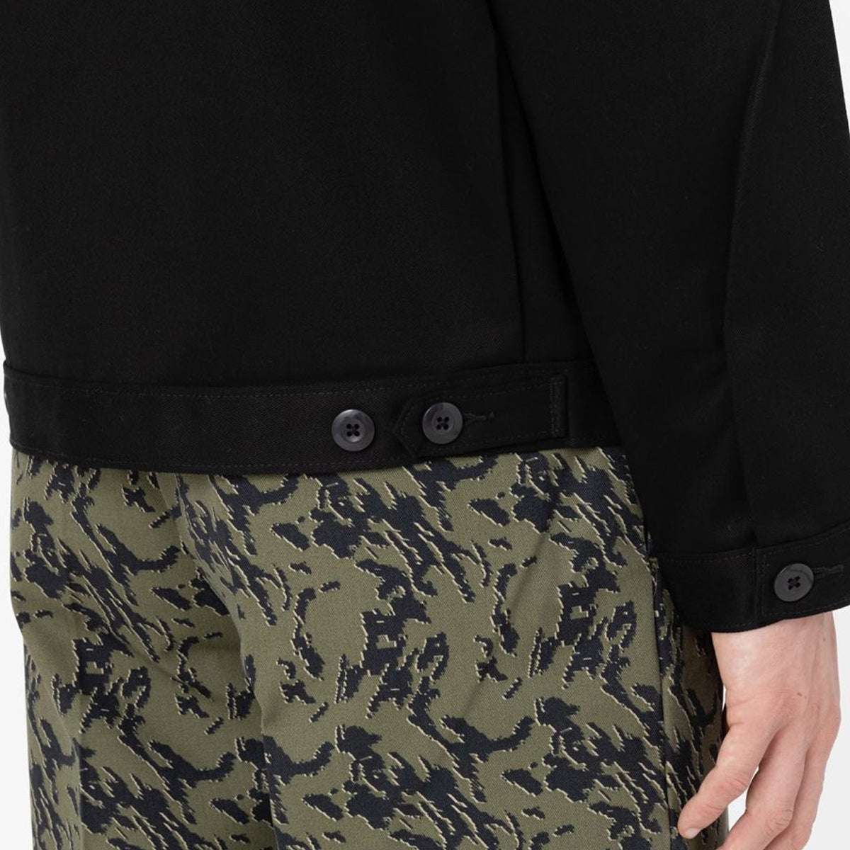 Giacca Sfoderata Eisenhower Black