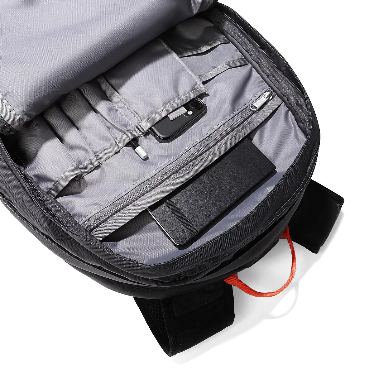 Zaino Porta PC Borealis Classic Asphalt Grey Retro Orange