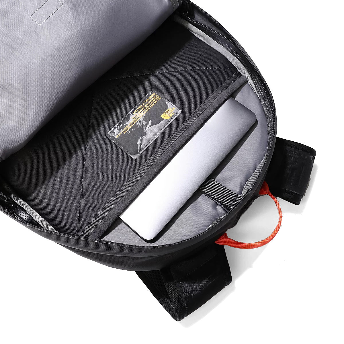 Zaino Porta PC Borealis Classic Asphalt Grey Retro Orange