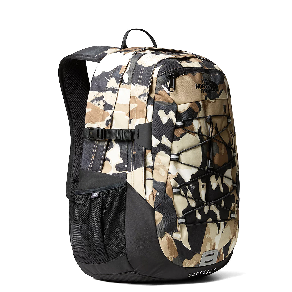 Zaino Porta PC Borealis Classic Khahki Stone Gounded Floral Print TNF Black