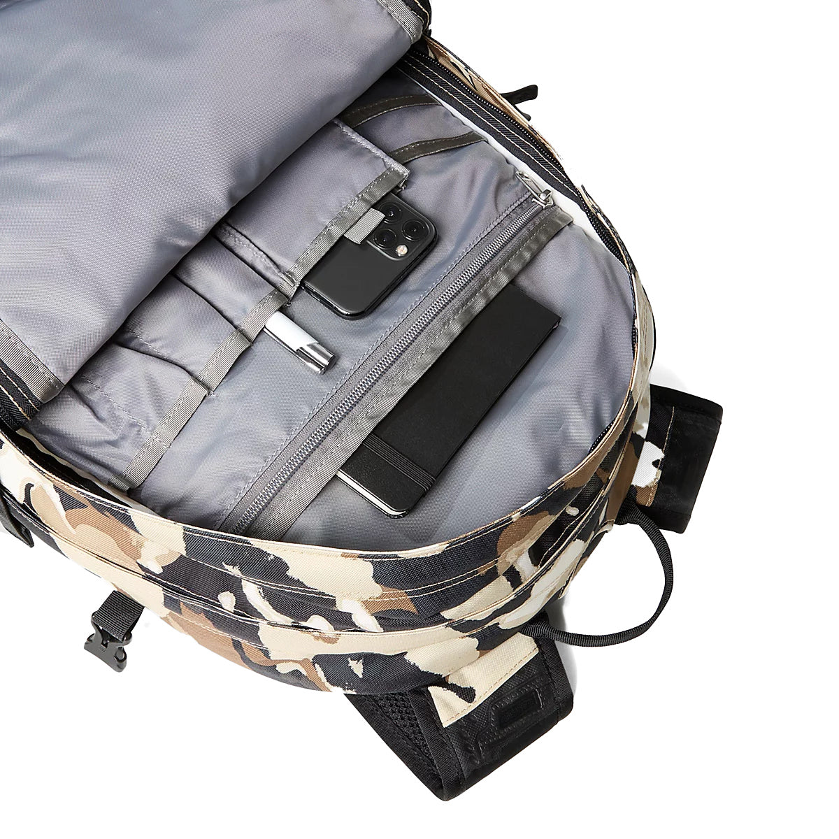 Zaino Porta PC Borealis Classic Khahki Stone Gounded Floral Print TNF Black