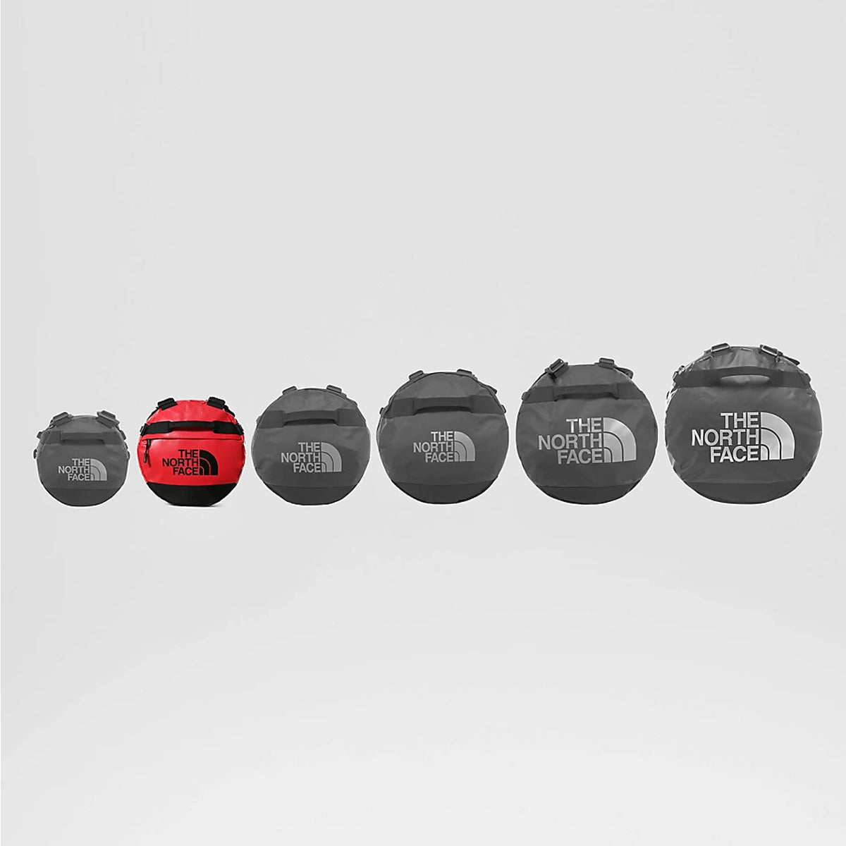 Borsone Base Camp S TNF Red TNF Black