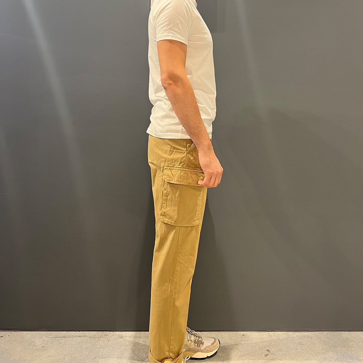 Pantaloni Gary Utility Cargo Over Khaki