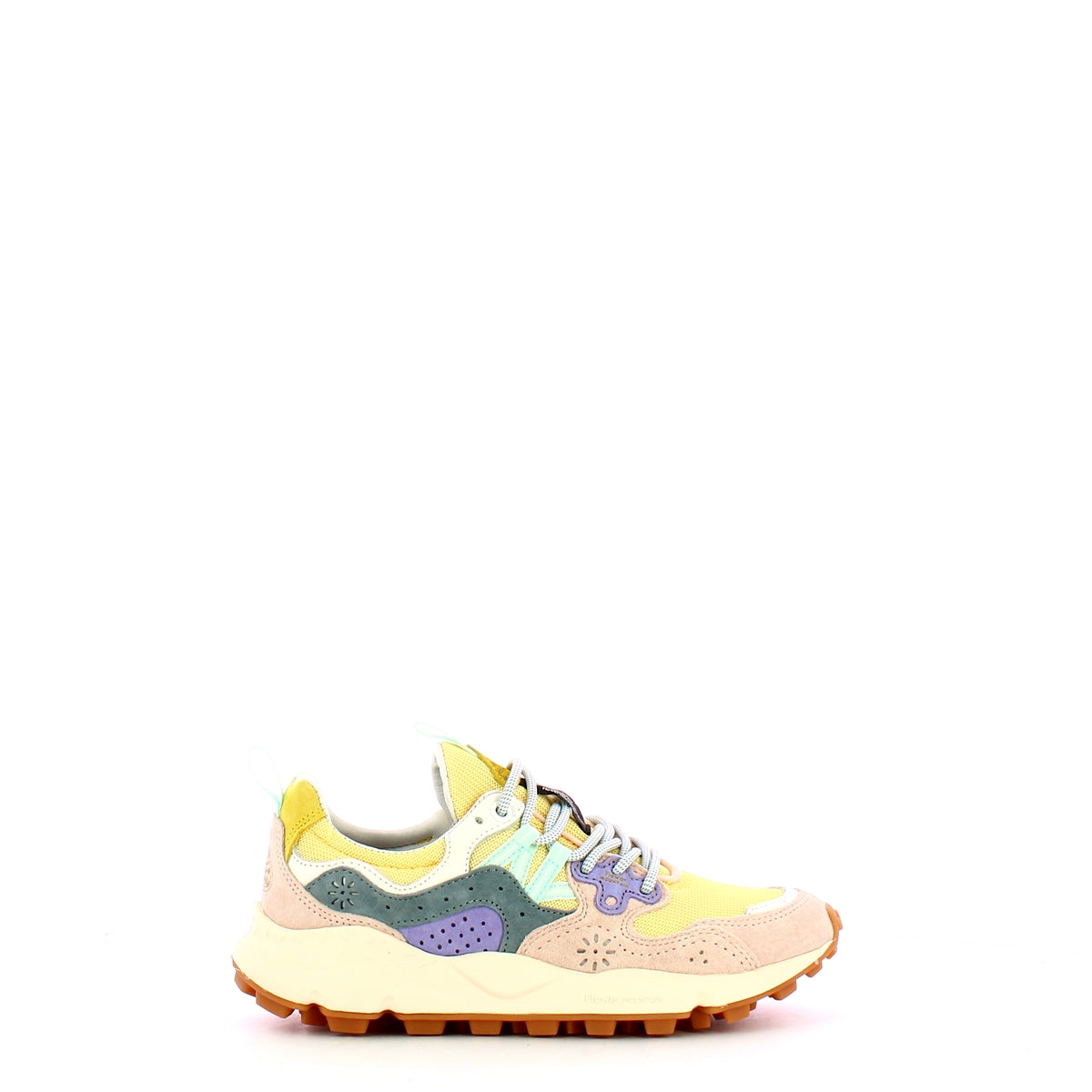 Sneakers Donna Yamano Pink Yellow Fuchsia