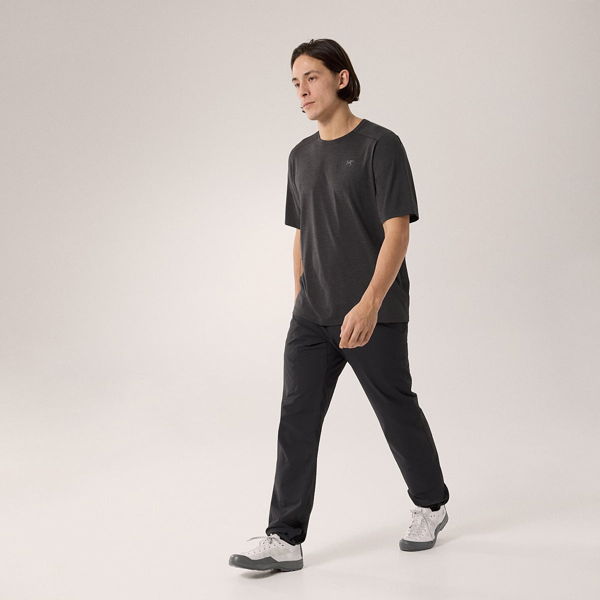 T-Shirt Cormac Crew Black Heather