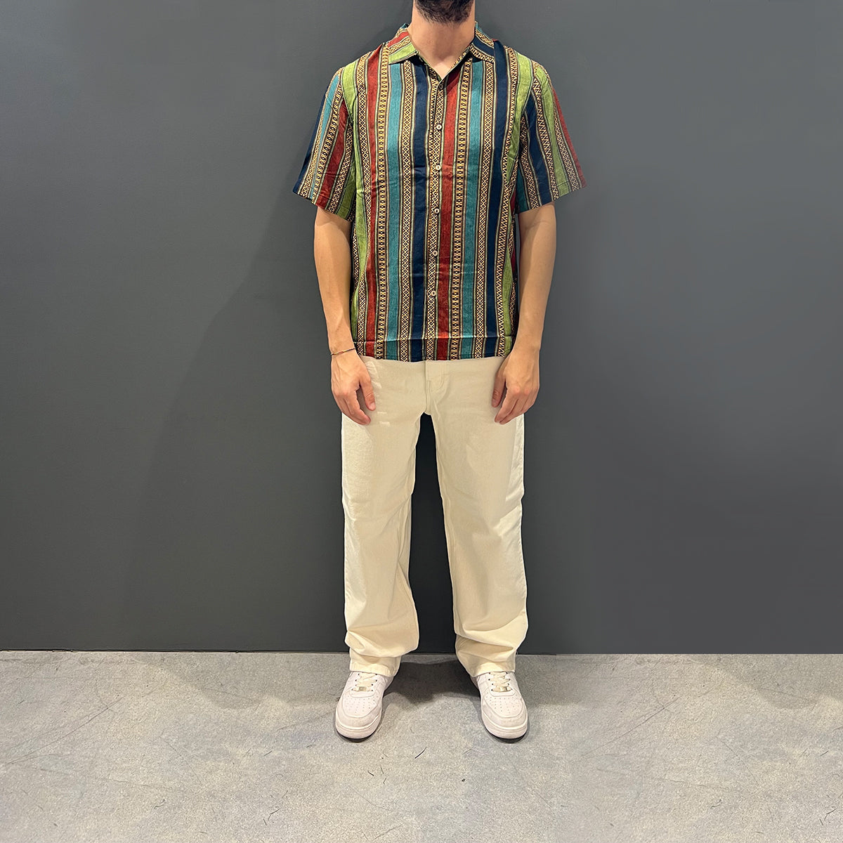Camicia Bowling Shirt Bayron Bay Green