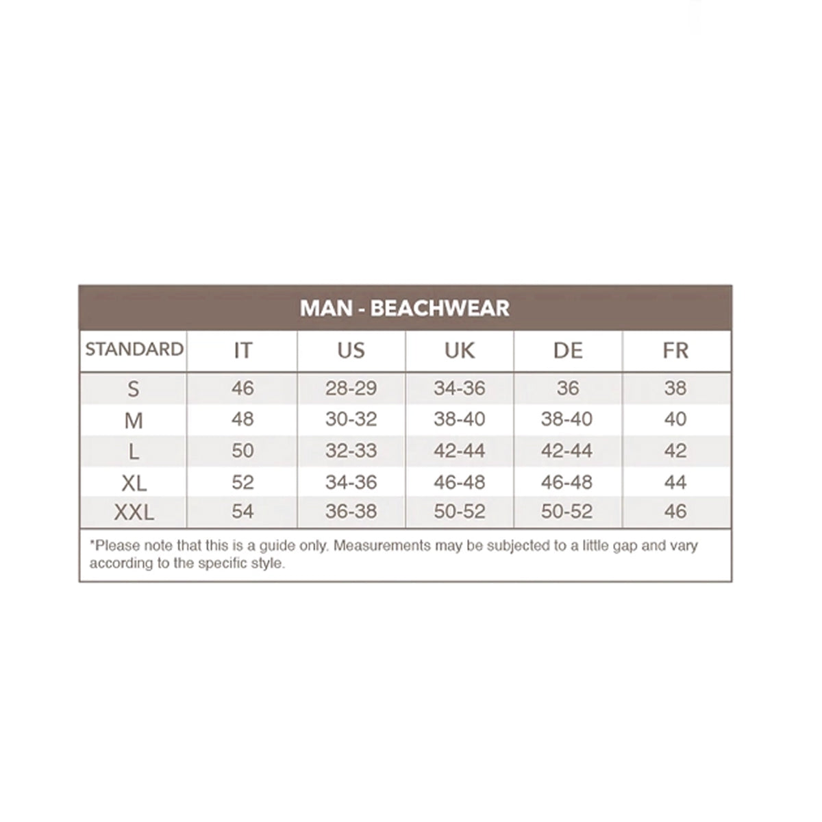 Costume Short Classic Curcuma Brown