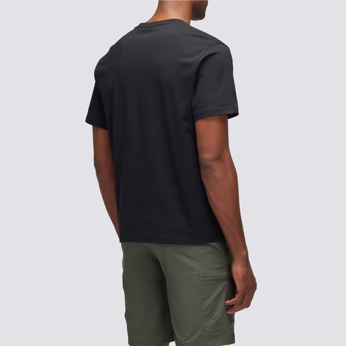 T-Shirt New Simeon con logo Black