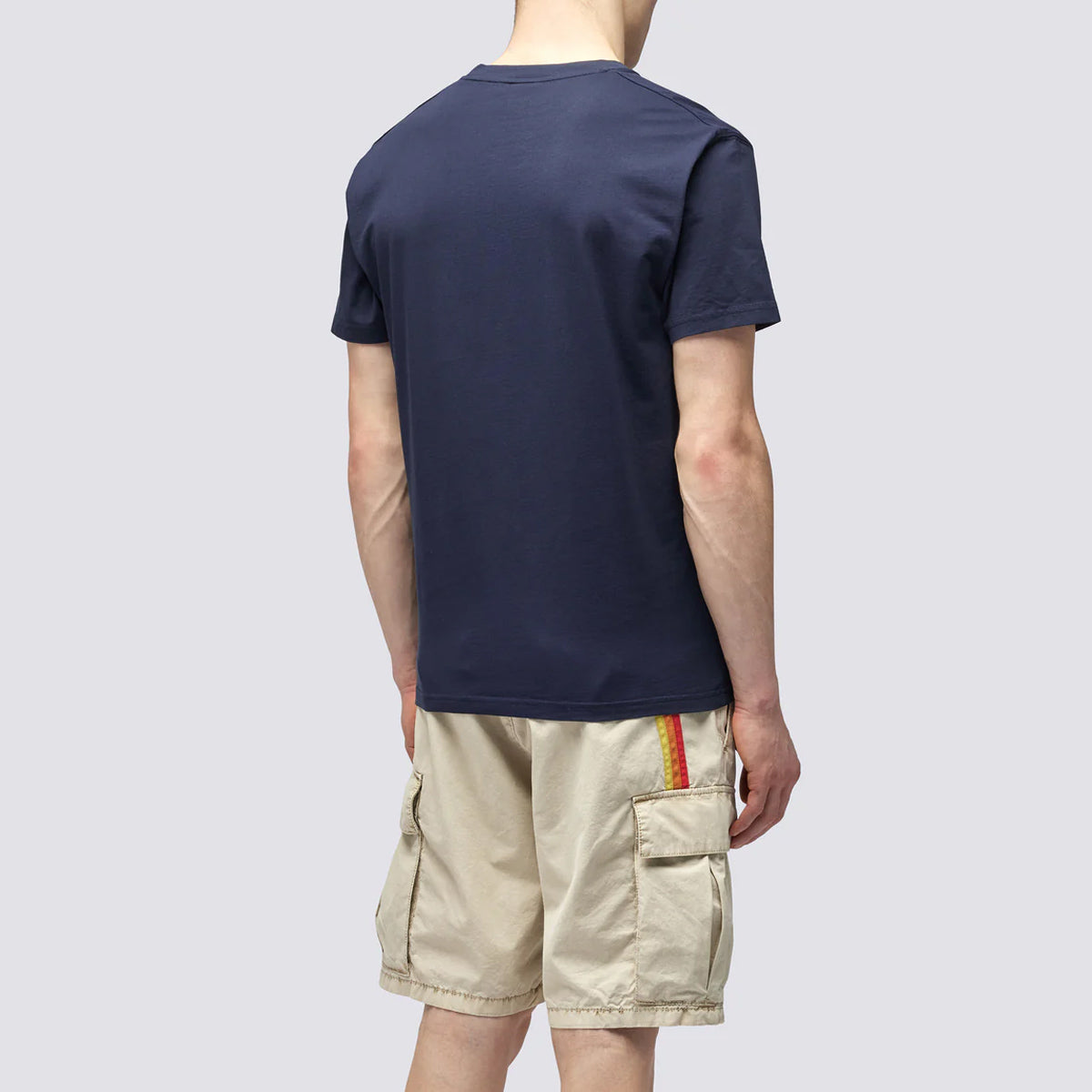 T-Shirt con taschino Navy