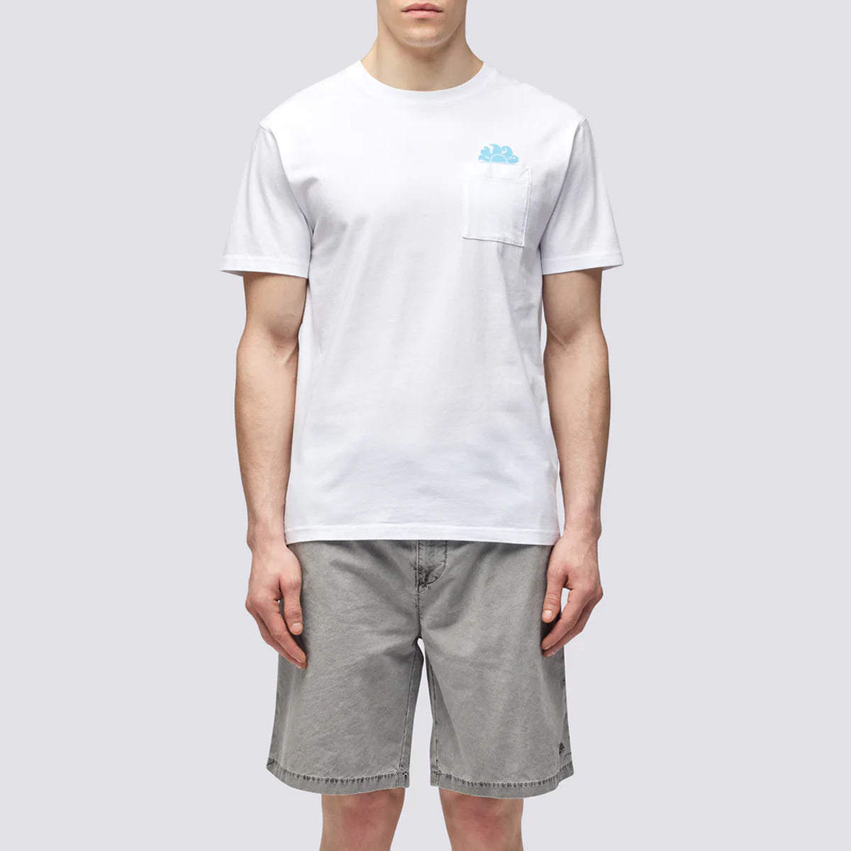 T-Shirt con taschino White