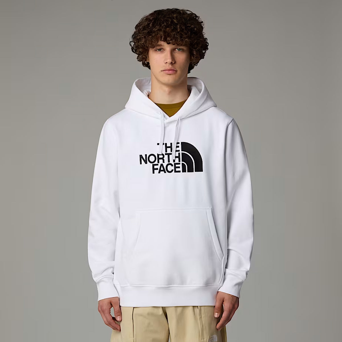 Felpa Drew Peak Pullover TNF White TNF Black