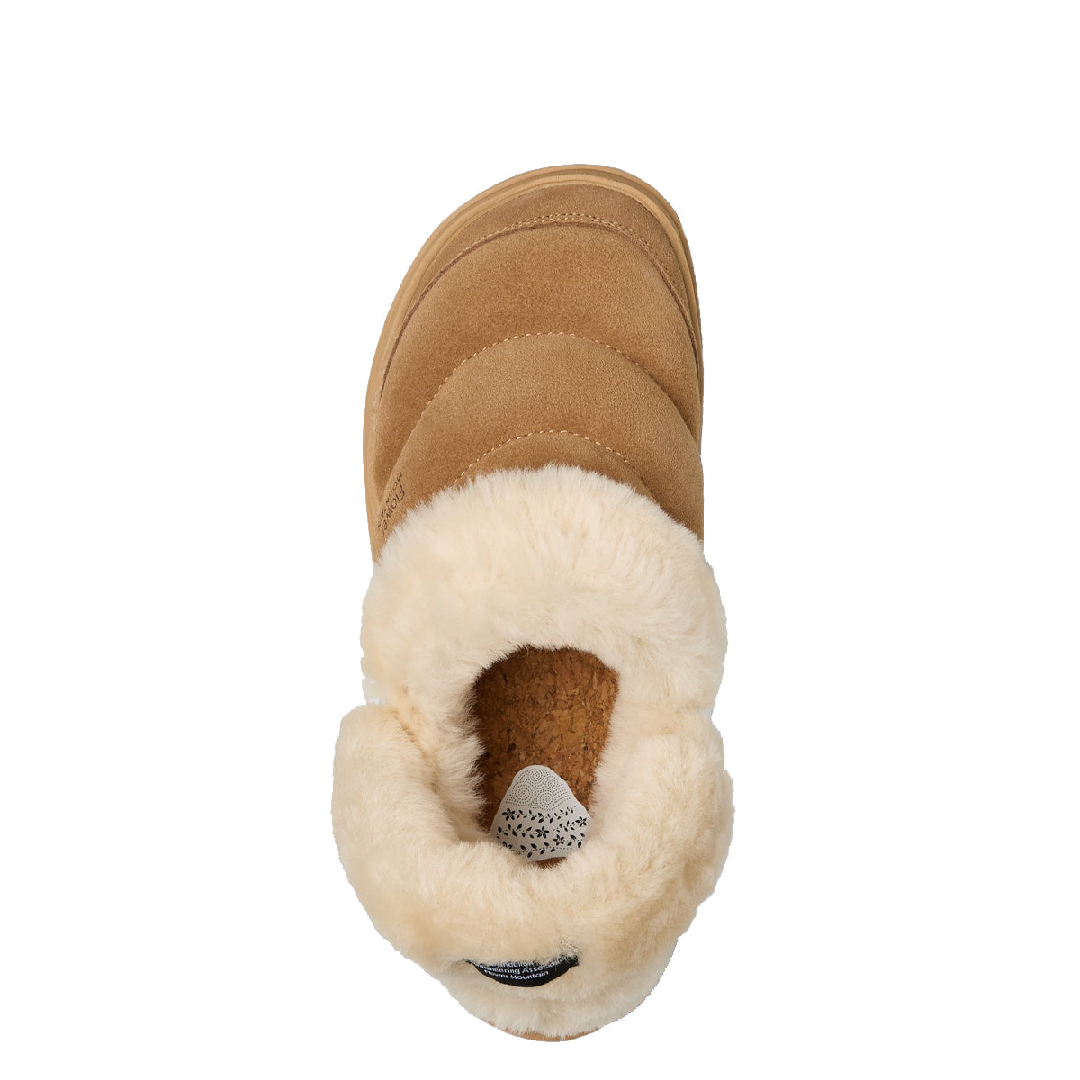 Sneakers Fami Slipper Suede Shearling Brown