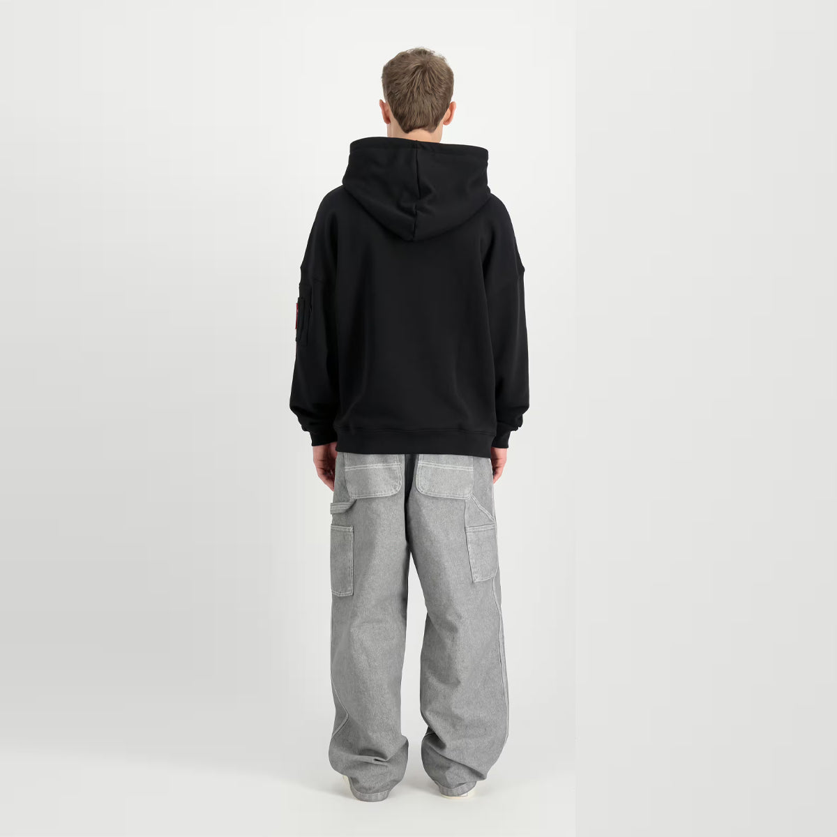 Felpa Alpha Essentials RL Black