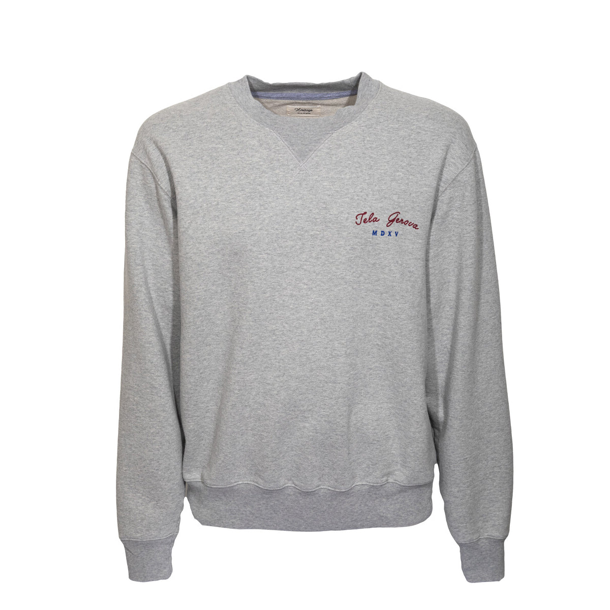 Felpa Benito Grigio Melange