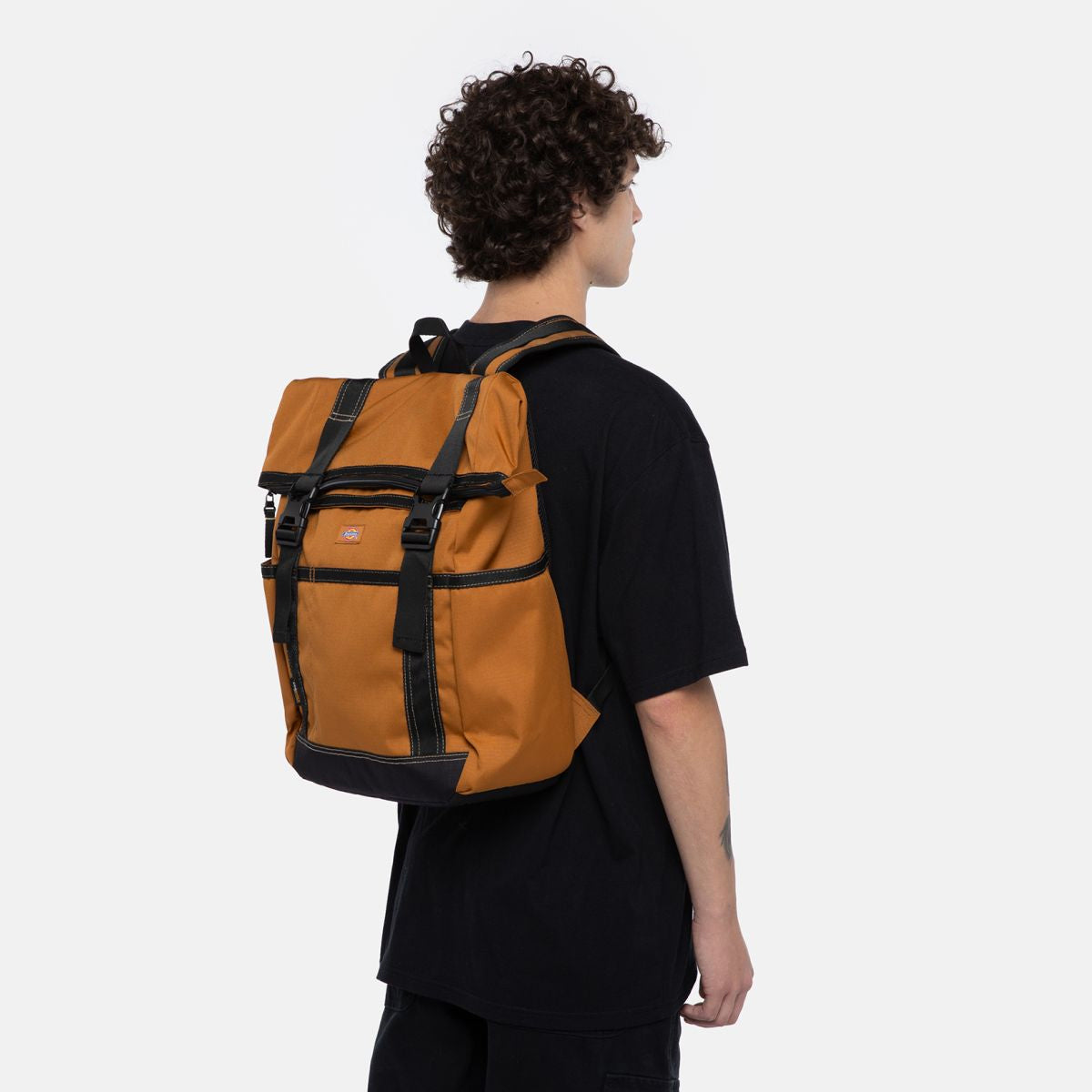 Zaino Ashville Roll Top Brown Duck