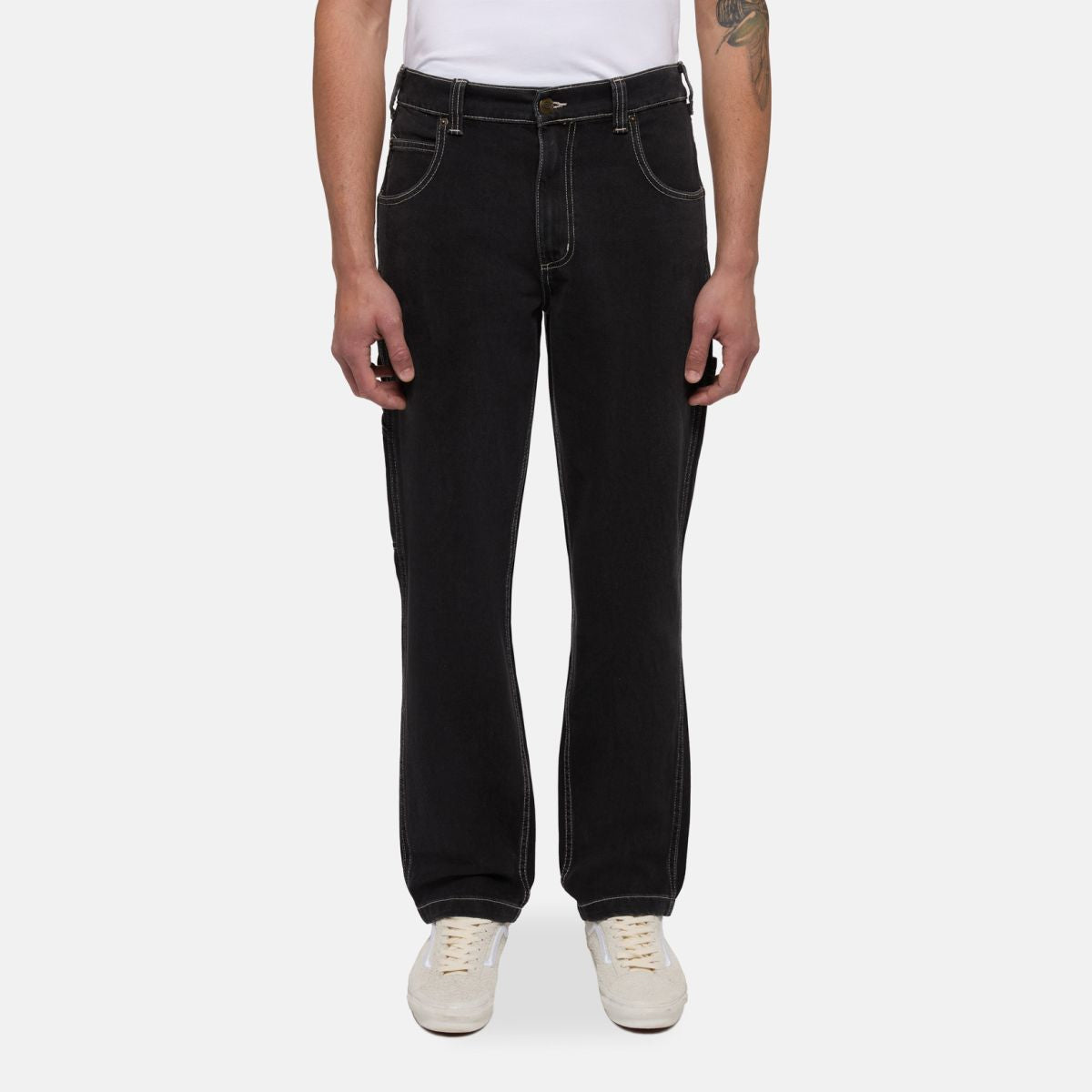 Pantaloni Denim Black Wash