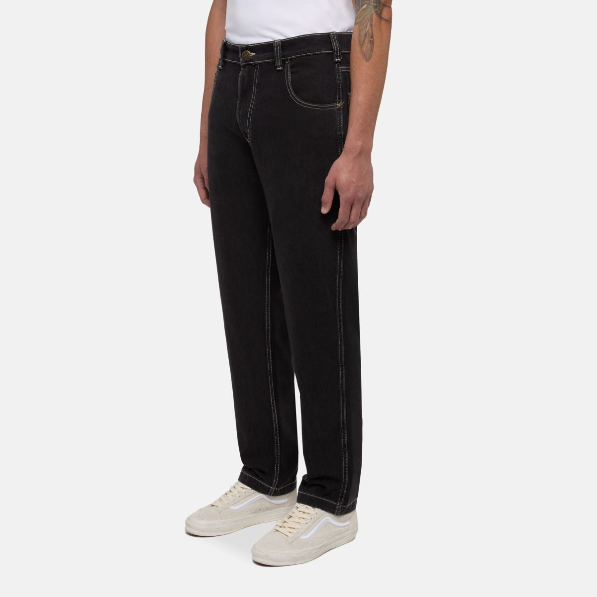 Pantaloni Denim Black Wash