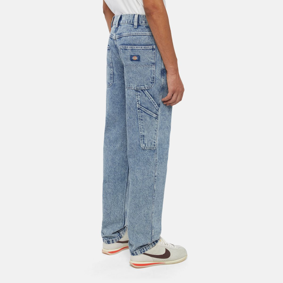 Pantaloni Denim Blue Marble Wash