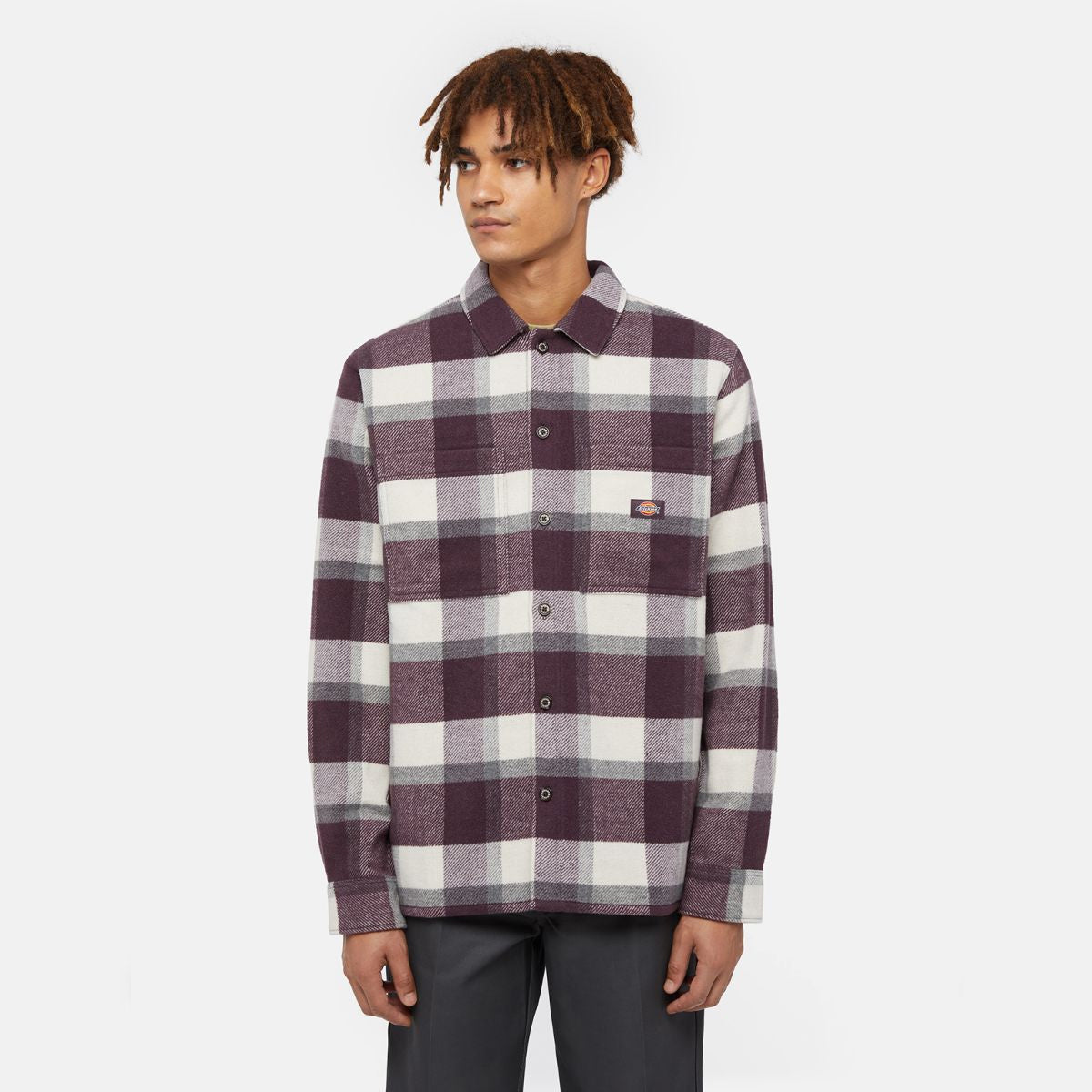 Camicia Plaid Coaling Plum Perfect