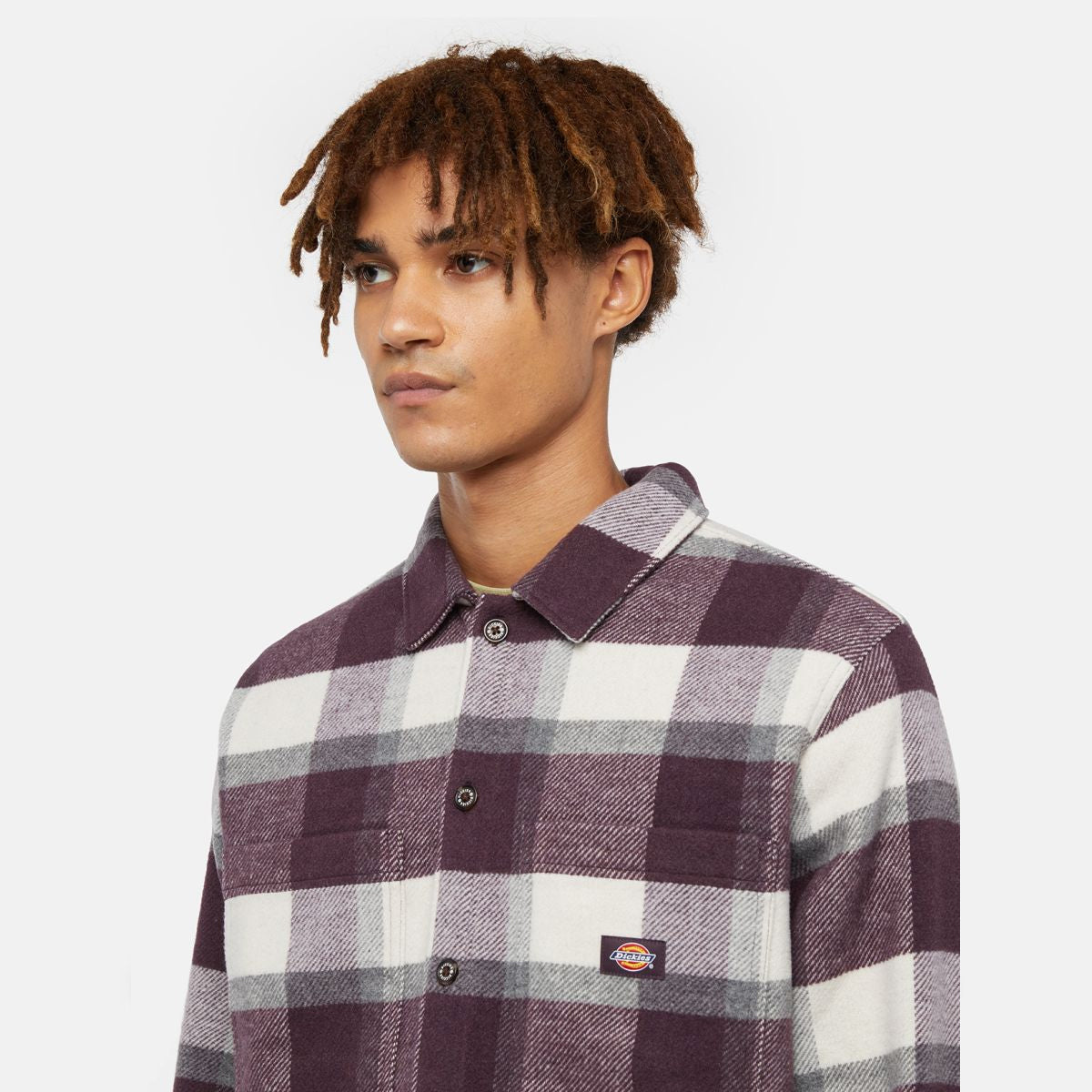 Camicia Plaid Coaling Plum Perfect