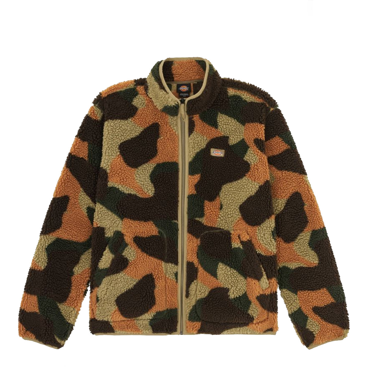 Felpa in pile Mount Hope Camo Imperial Green