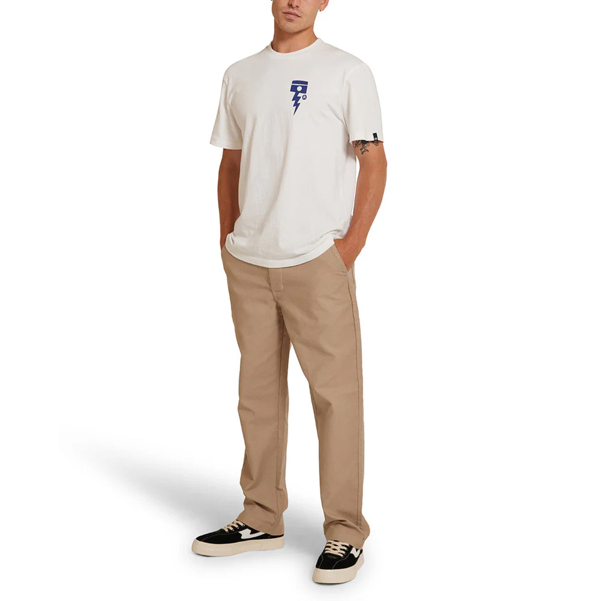 Pantaloni Hank Whipcord Khaki