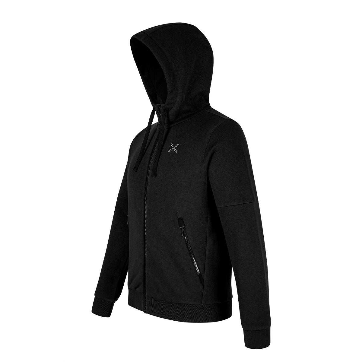 Felpa Logo Cotton Black