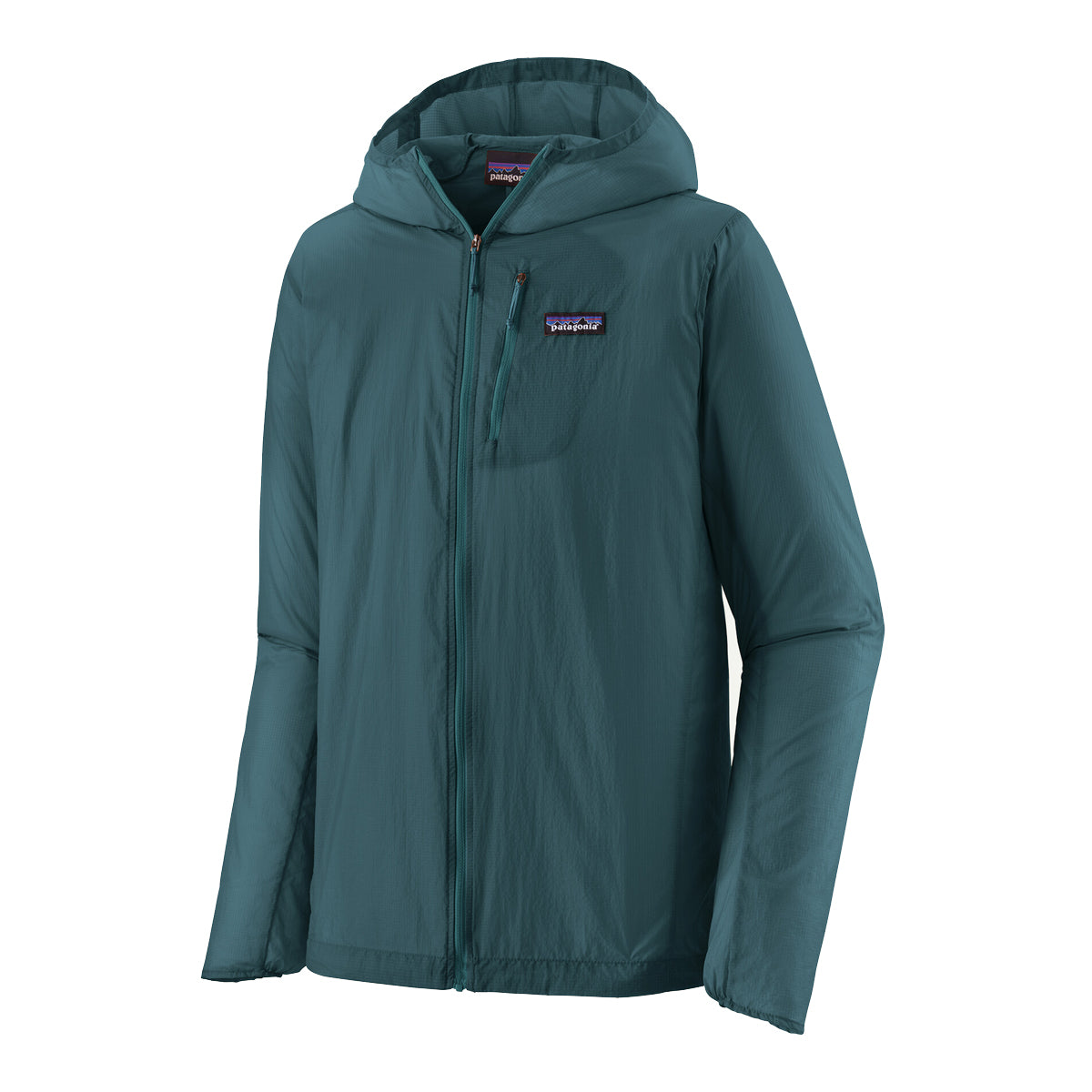 Giacca con cappuccio Houdini Wetland Blue