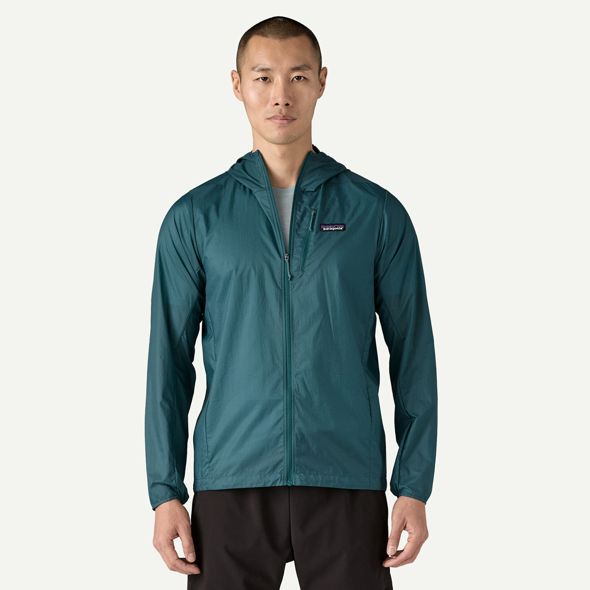Giacca con cappuccio Houdini Wetland Blue