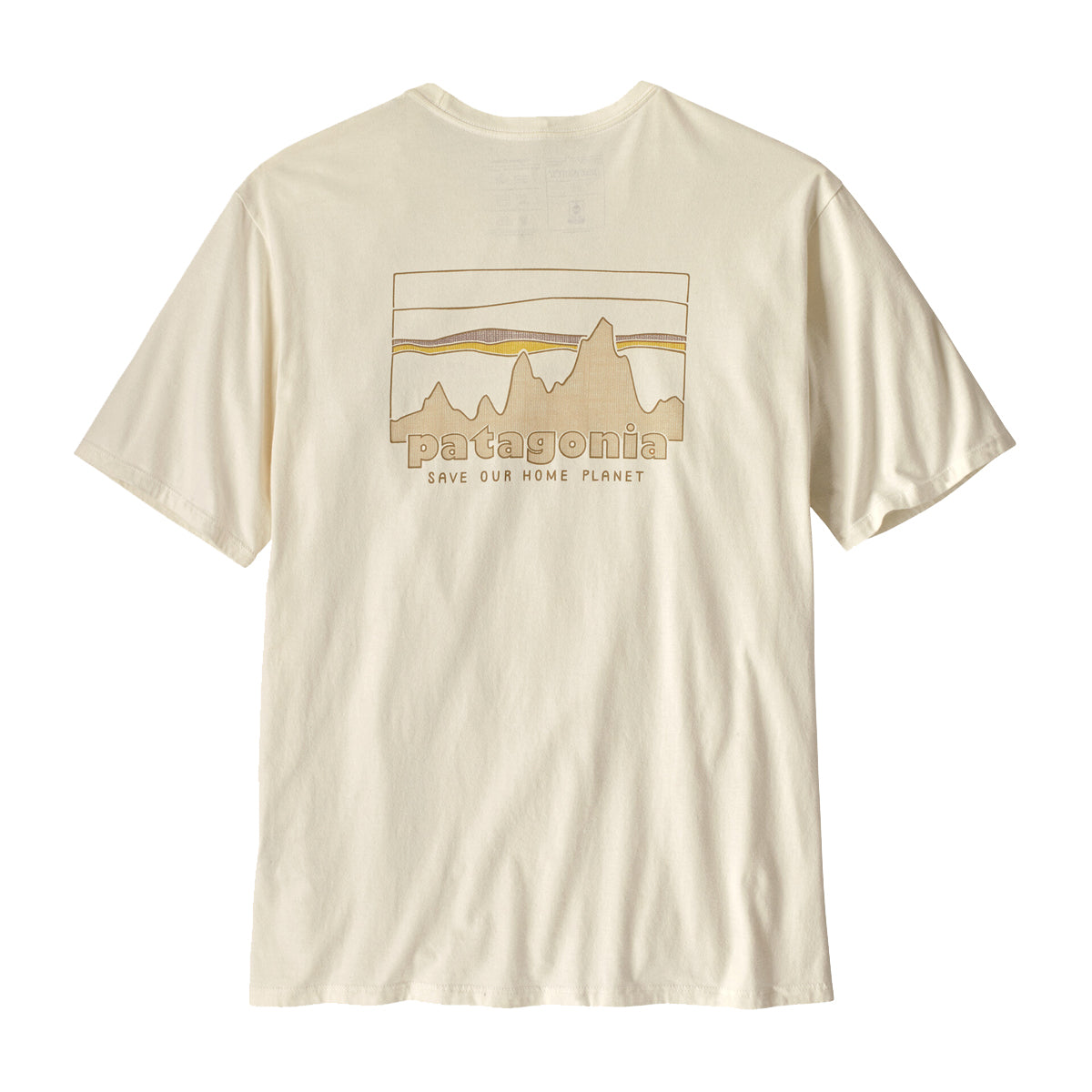 T-Shirt '73 Skyline Organic Birch White